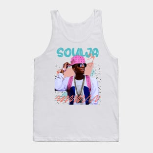 Retro Vintage Soulja Boy Fan Art Design T-shirt Tank Top